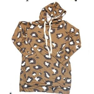 Tunic length hoody. NWT